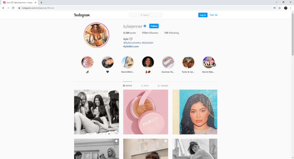 strategi pemasaran influencer instagram kylie jenner