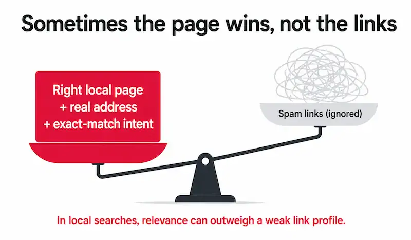 Local SEO importance for website ranking and relevance.